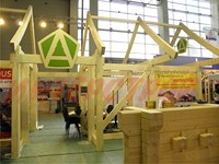 Участие компании Интерстрой в 16-й специализированной выставке ДЕРЕВЯННОЕ ДОМОСТРОЕНИЕ HOLZHAUS в г. Москва 2012г.